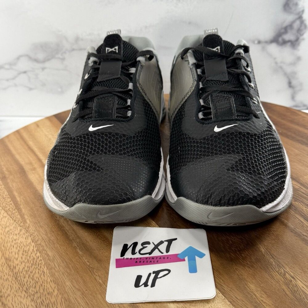 Mens size 11.5-Nike Metcon 7 Shoes Black Gray White Training CrossFit CZ8281-010 - Picture 2 of 9